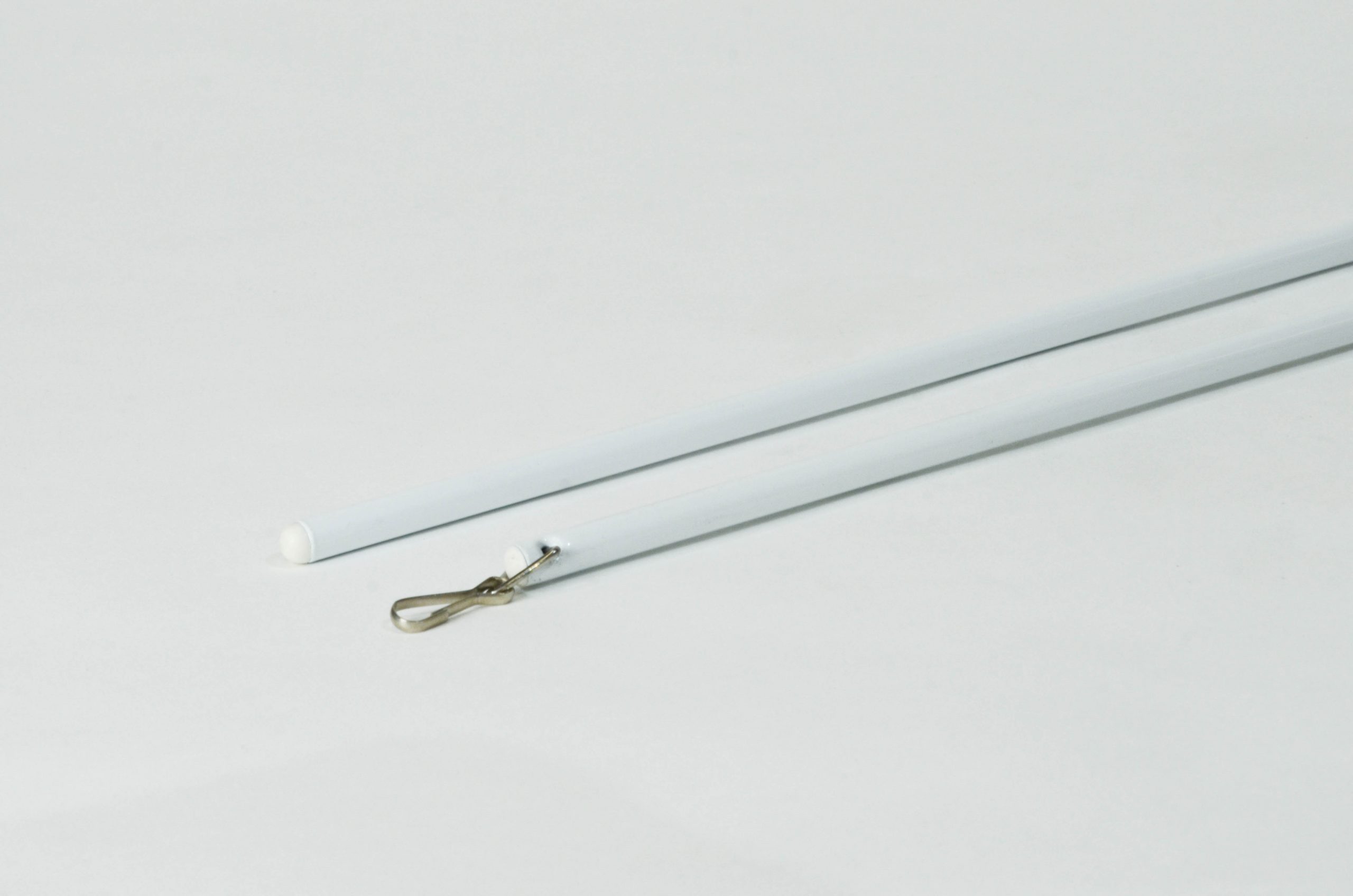 POWDER COATED WHITE FLICK STICK Kool Pelmet