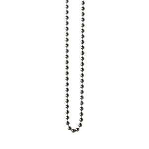 PRE LOOP METAL CHAIN GUNMETAL