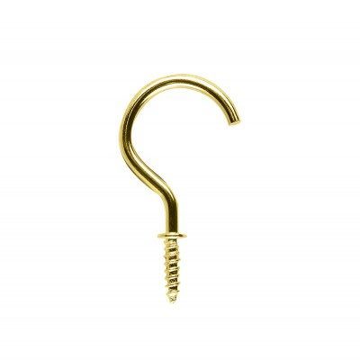 38mm Brass Cup Hook